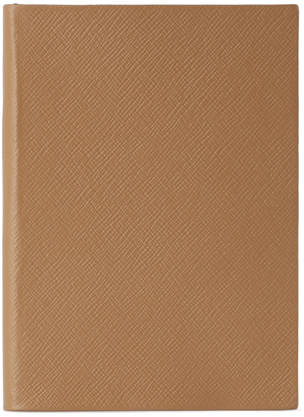 Photo: Smythson Brown Soho Pocket Notebook