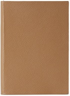 Smythson Brown Soho Pocket Notebook