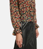 Victoria Beckham - Floral silk blouse