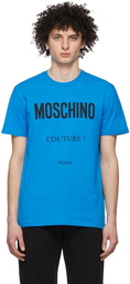 Moschino Blue 'Moschino Couture' T-Shirt