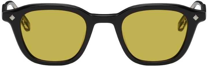 Photo: Lunetterie Générale Black & Yellow Enigma Sunglasses