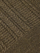 RRL - Cotton Mock-Neck Sweater - Green