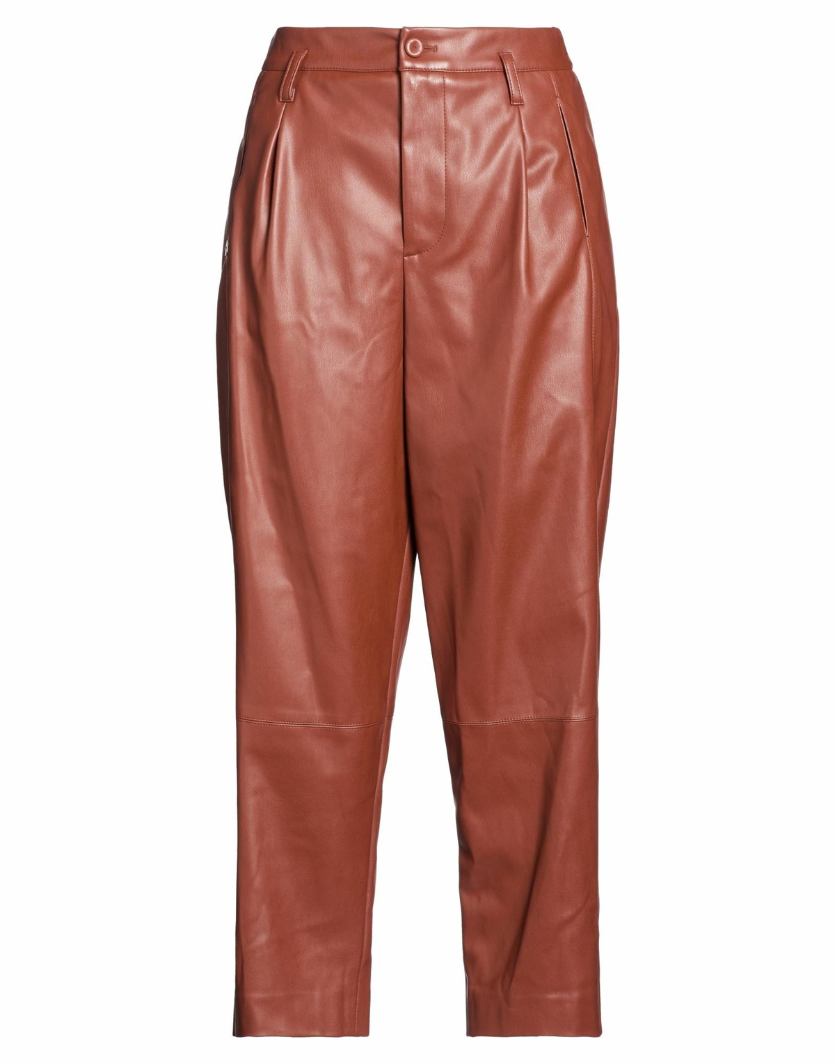 Manila Grace Womens Pants Brick