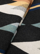 Pendleton Black Wyeth Trail Printed Blanket