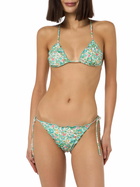 MC2 Saint Barth Woman Betsy Classic Triangle Beach Top Sagittarius | Made With Liberty Fabric