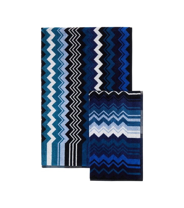 Photo: Missoni Giacomo set of 2 cotton terry towels