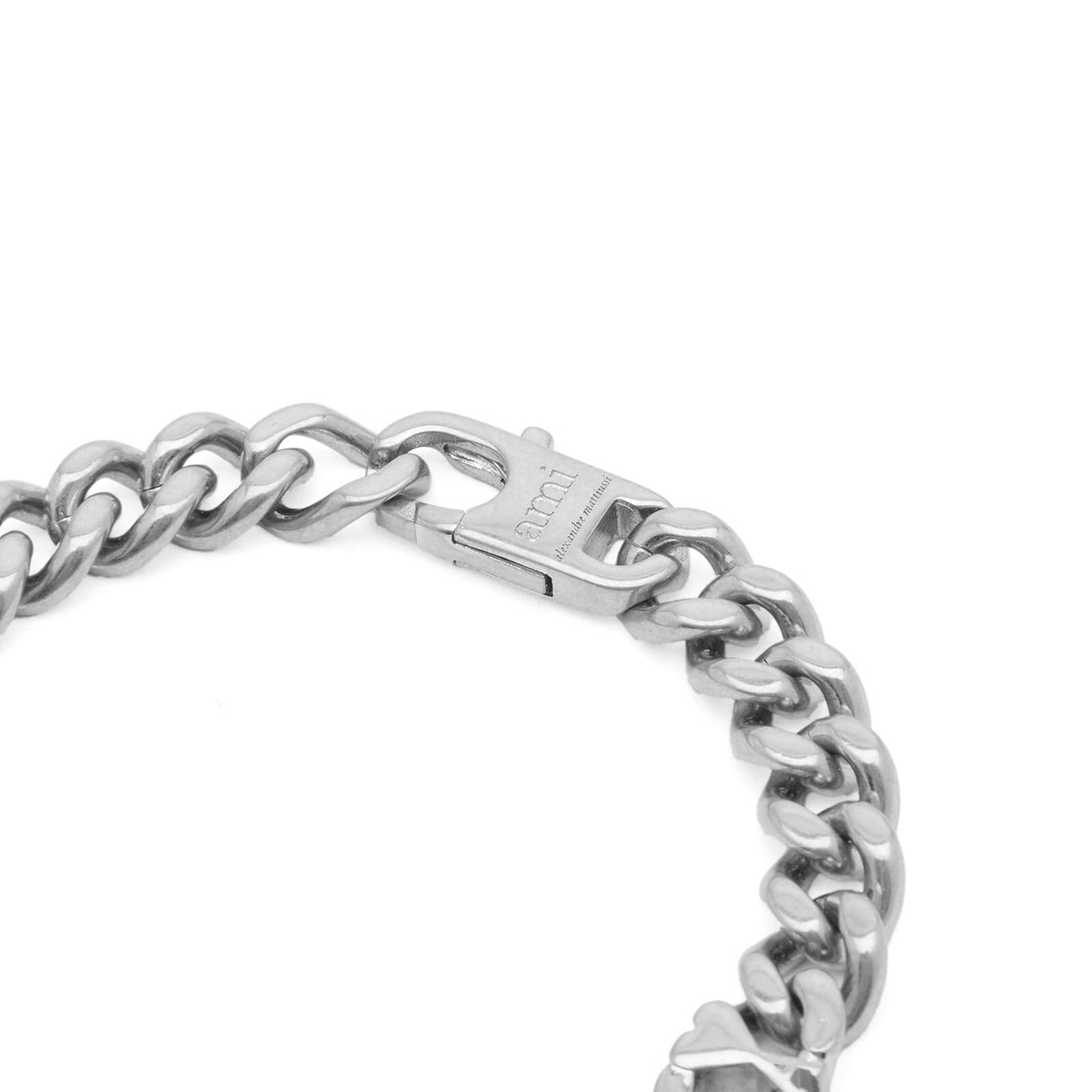 AMI Paris Men's Brass Bracelet in Argent 