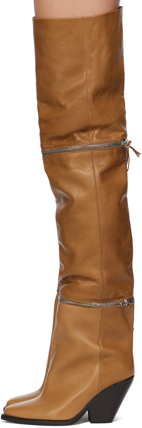 isabel marant tan boots