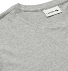 Lacoste - Slim-Fit Logo-Appliquéd Cotton-Jersey T-Shirt - Gray