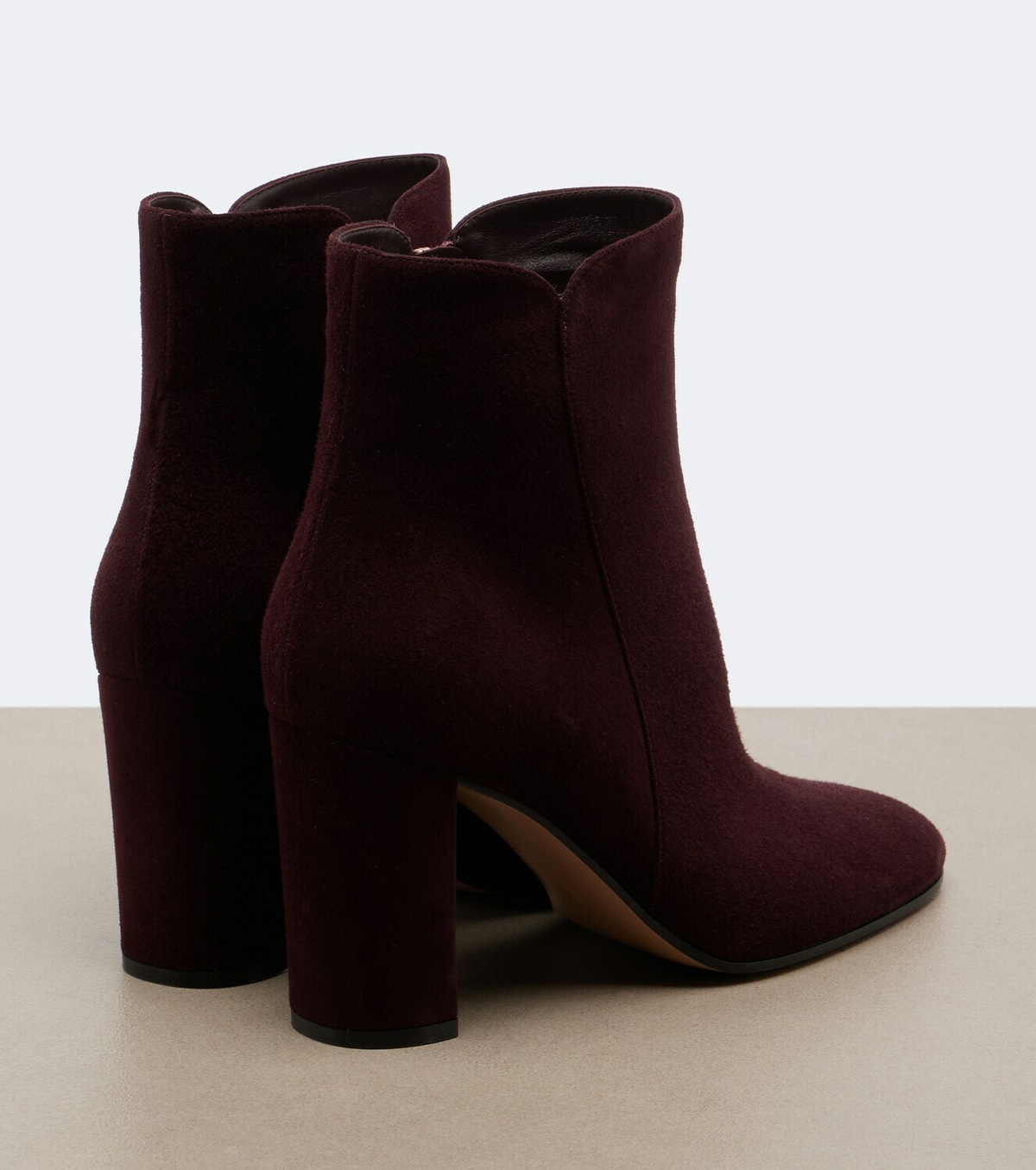 Gianvito Rossi Suede ankle boots