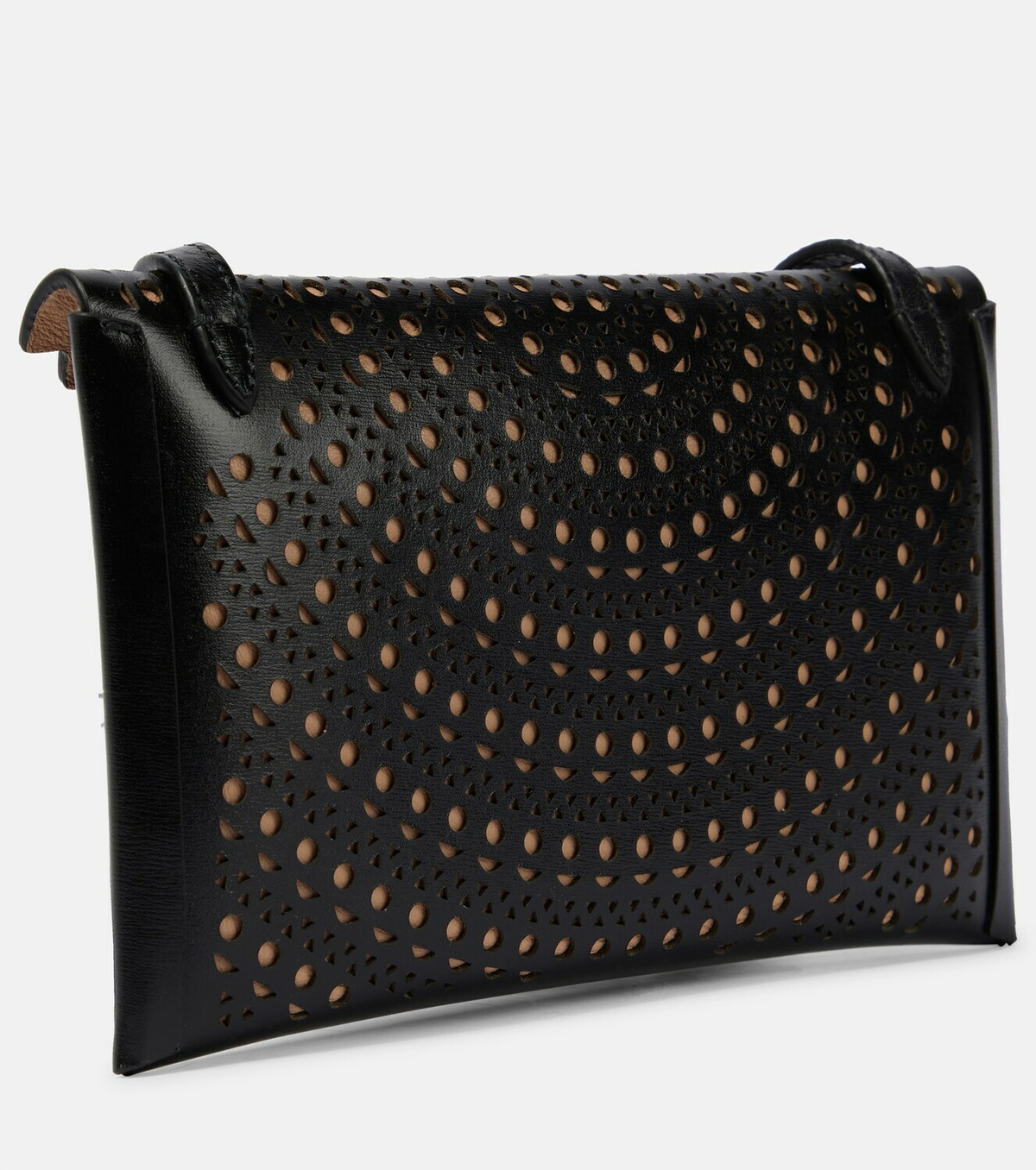 Alaïa Louise 20 Mini leather clutch