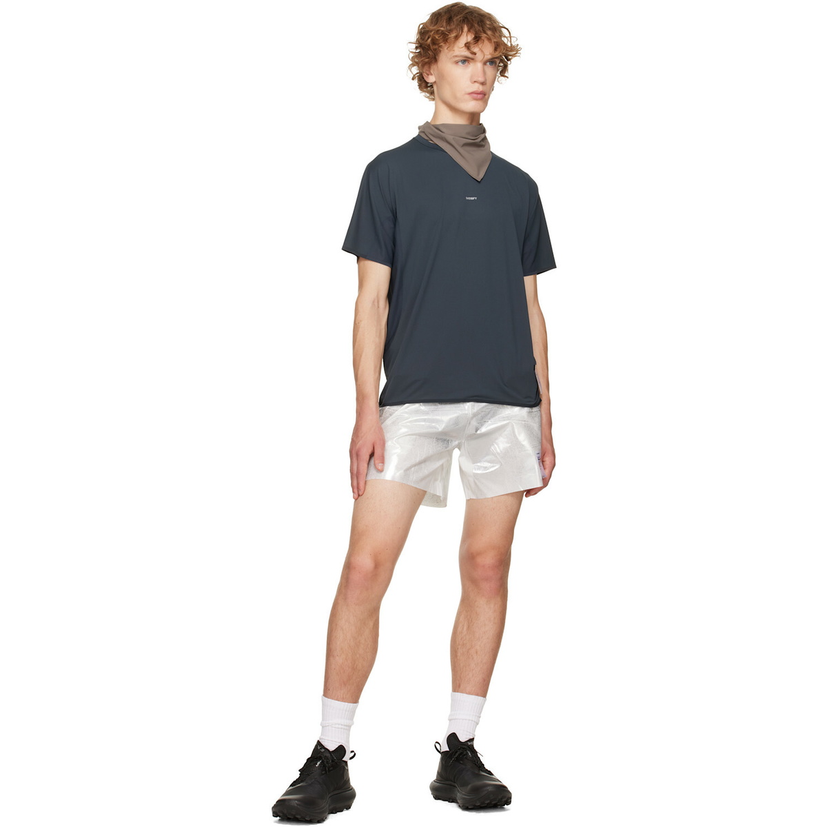 Satisfy Black AuraLite UV Running T‑shirt