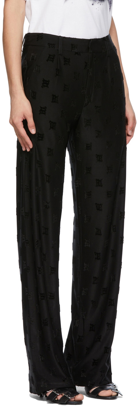 MISBHV Monogram Trousers - Black