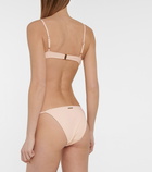 Stella McCartney - Faux pearl-embellished bikini bottoms