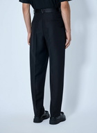 Bottega Veneta Mohair Wool Canvas Trousers