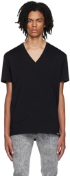 Dsquared2 Three-Pack Black V-Neck T-Shirts