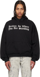 ALEXANDER DIGENOVA Black 'Heaven is Where' Hoodie