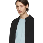 A.P.C. Black Jim Zip-Up Sweater