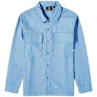 Dickies Men's Premium Collection Work Overshirt in Ashley Blue