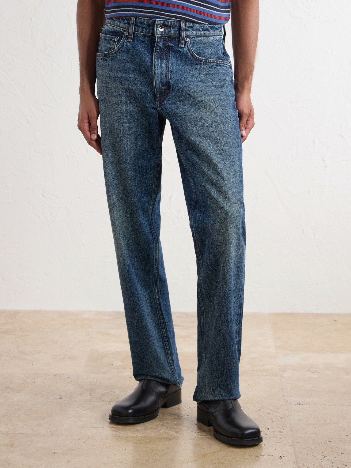 Rag & Bone - Fit 4 Straight-Leg Jeans - Blue