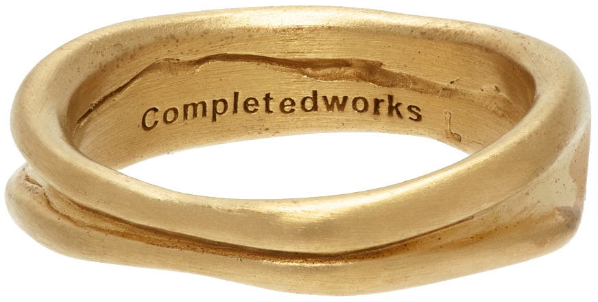 Completedworks Gold Deflated Do Not Inflate Ring Completedworks