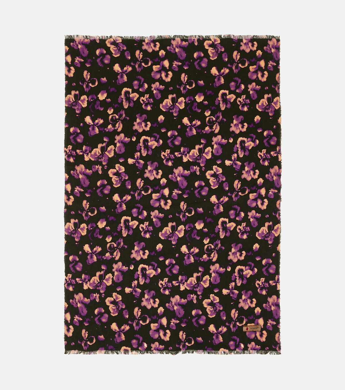 The House of Lyria Firmamento floral linen throw