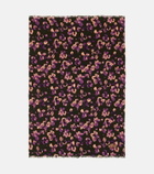The House of Lyria Firmamento floral linen throw