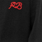 Rag & Bone Men's RB Crew Sweat in Black