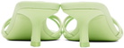 Alexander Wang Green Dahlia 50 Heeled Sandal
