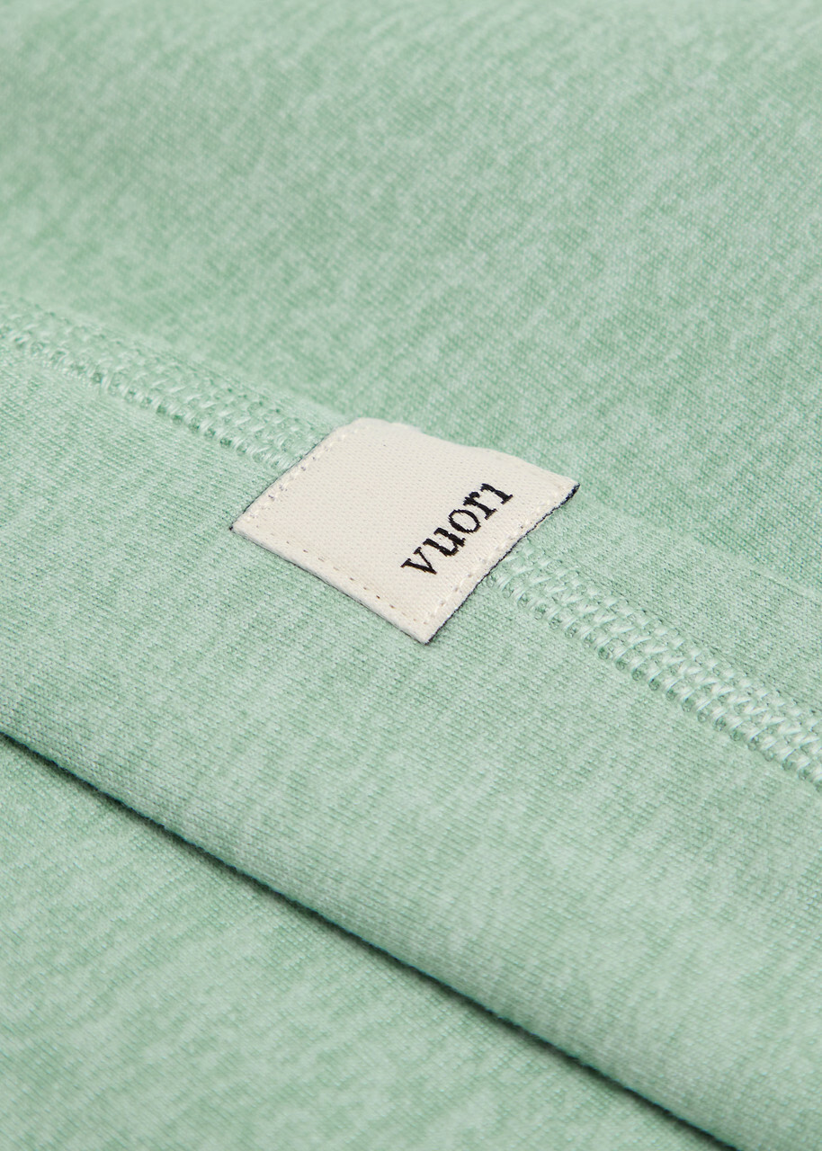 Vuori Performance Cropped Slubbed Jersey Sweatpants Blue