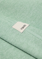 Vuori Performance Cropped Slubbed Jersey Sweatpants Blue