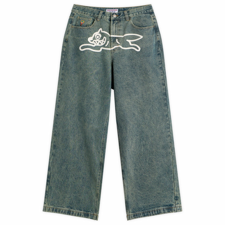 Photo: ICECREAM Men's Running Dog Triple Scoop Denim Pant in Vintage Wash
