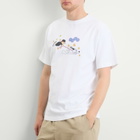 Pawa Speed Sports Men's Walkies T-Shirt in White