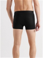 Organic Basics - Ten-Pack Stretch Organic Cotton-Jersey Boxer Shorts - Black