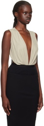 Rick Owens Lilies Off-White Gia Bodysuit