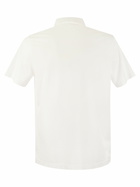 Fedeli Cotton Polo Shirt With Open Collar