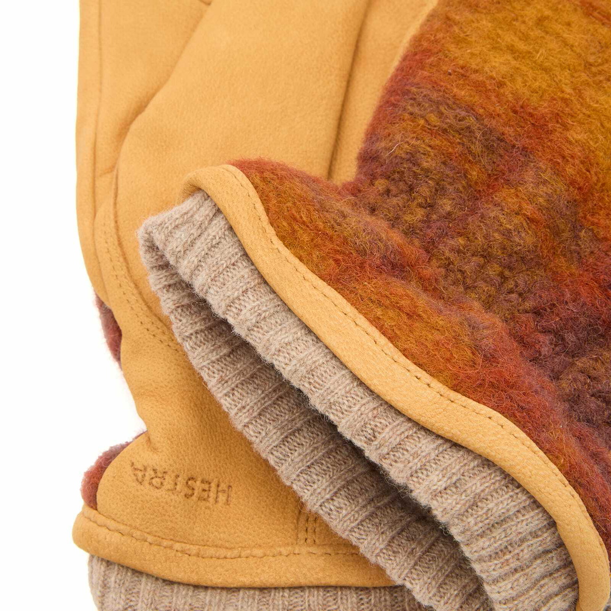Hestra Men's Noah Gloves in Mustard Multi