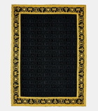 Versace Home I Love Baroque cotton terry beach towel