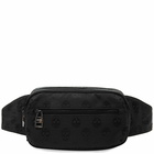 Alexander McQueen Men's Skulls Rectangular Side Bag in Black