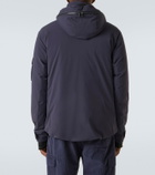 Bogner Cobe-D down-paneled ribbed-knit ski jacket