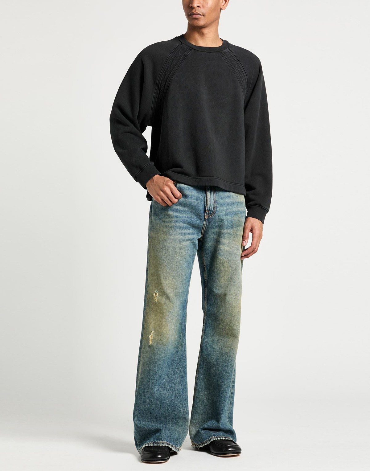 Acne Studios Mens Sweatshirt Charcoal