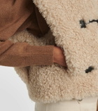Marant Etoile Alisa faux fur vest
