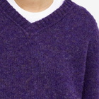 Howlin by Morrison Women's Howlin' Queen Of The Night V-Neck Knit in Lavender