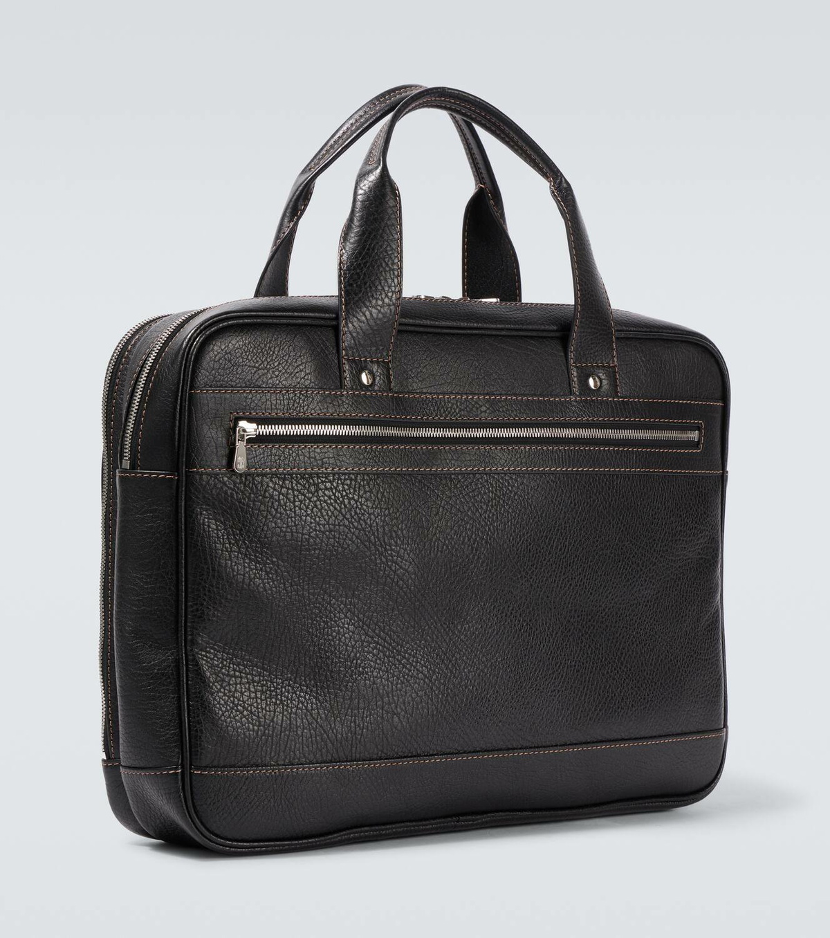 Brunello Cucinelli Leather briefcase Brunello Cucinelli