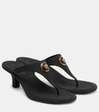 Versace Alia Medusa 55 thong sandals