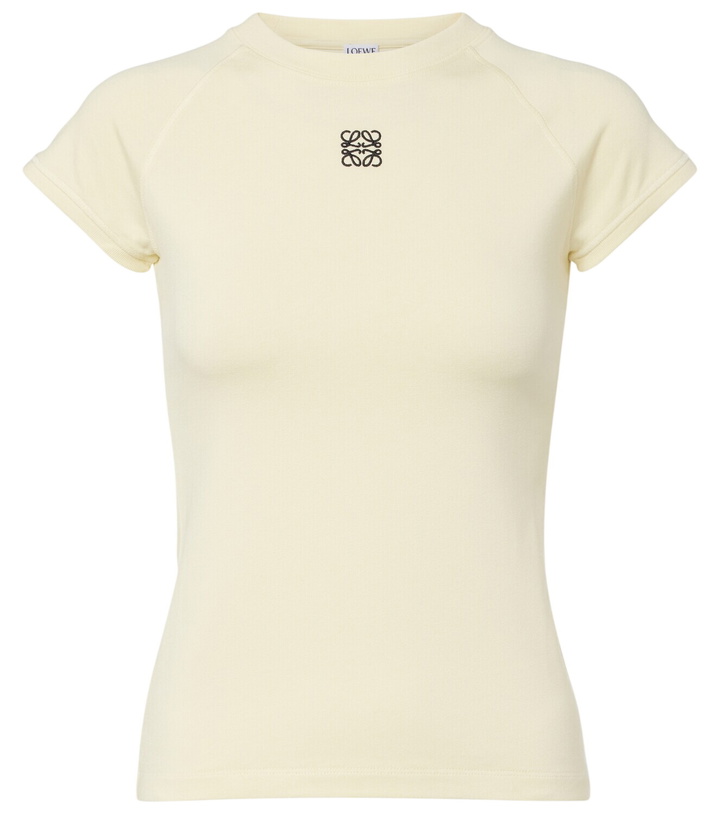 Photo: Loewe Anagram cotton-blend T-shirt