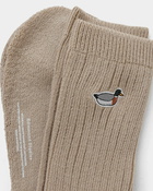 Edmmond Studios Duck Socks Beige - Mens - Socks