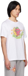 Sky High Farm Workwear White Printed T-Shirt