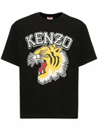 KENZO PARIS - Tiger Printed Cotton Jersey T-shirt
