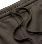 Ader Error - Logo-Appliquéd Cotton-Blend Jersey Sweatpants - Gray